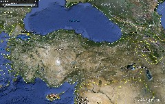 Map Turkey and Van